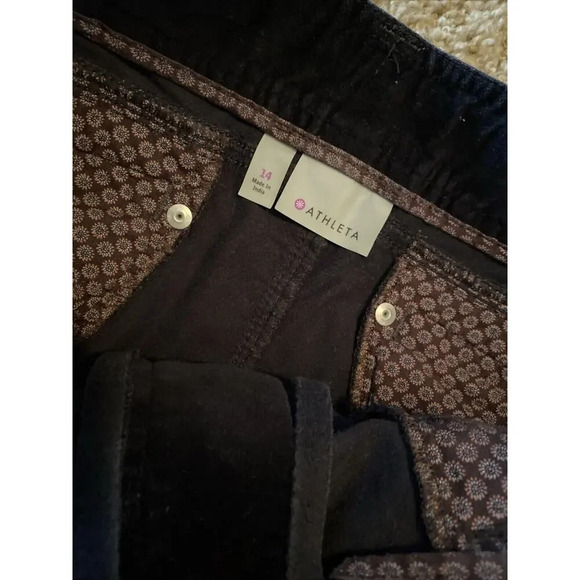 Athleta Womens Black Purple Athletic Corduroy Skirt Size Large Lot Of Two - Picture 8 of 10